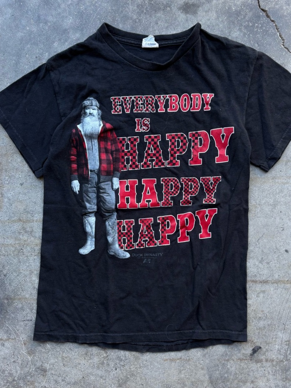 2012 Duck Dynasty Graphic Tee - Everybody Is Happy